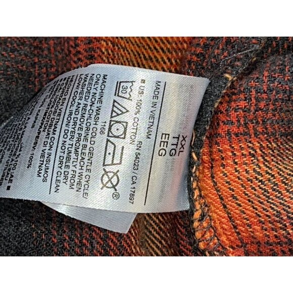 Old Navy Tayllor Swift Swiftie The Boyfriend Shirt XXL Plaid Button-Up Flannel - Picture 8 of 8